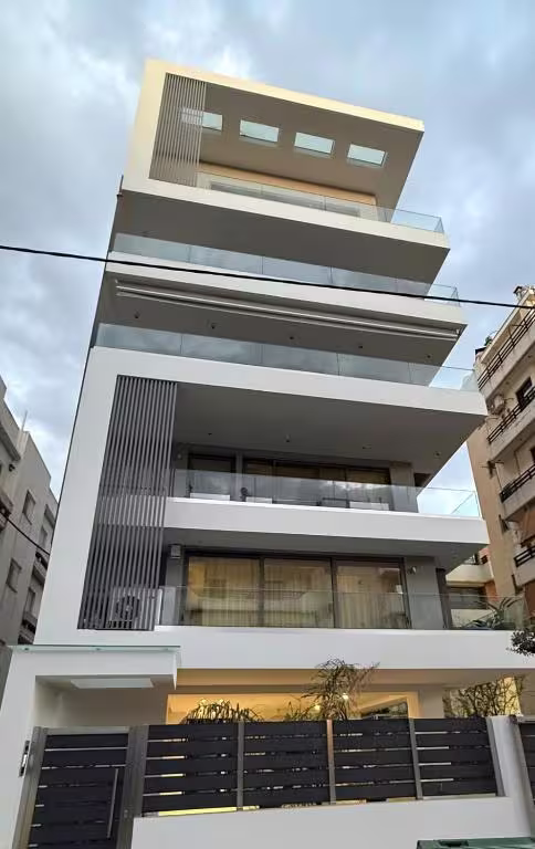 The building from the street